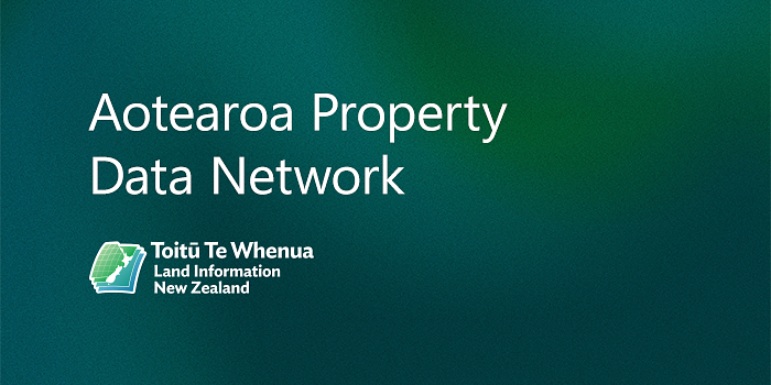 Aotearoa Property Data Network - Addressing lightning talks logo
